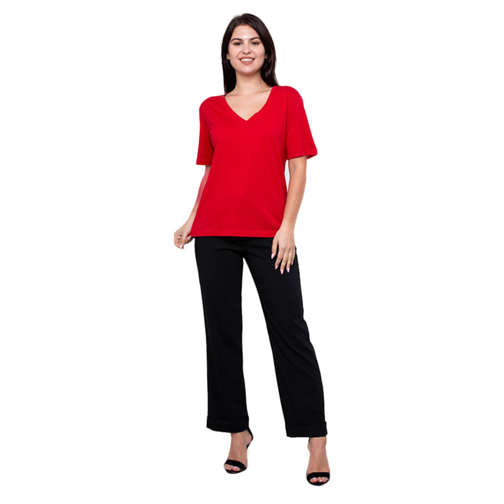 Blender Blouse Women size M Red